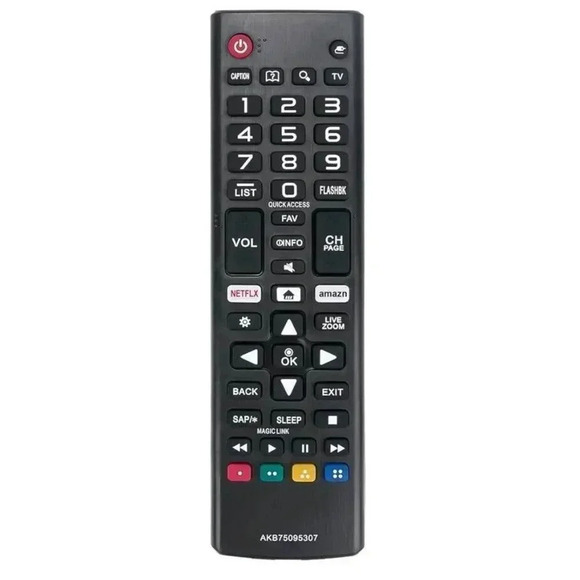 Remote Control Replacement for LG LED LCD TV‎ AKB75095307 See Compatibility List - Picture 1 of 7